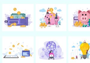 22 Money Investment Flat Design