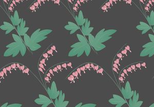 Bleeding Hearts – Free Vector Flowers