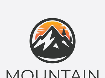 Mountain logo preview picture