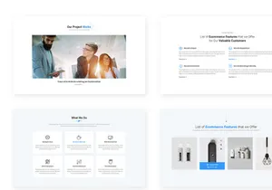 8 Grids Widget Design for Web-UI Kit