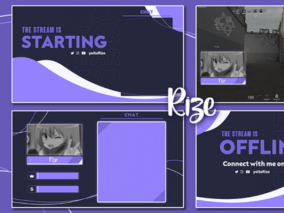Stream Overlay Template - Free Download