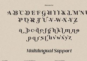 Coralith - Luxury Serif Font