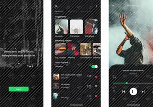 UI Kits Music App