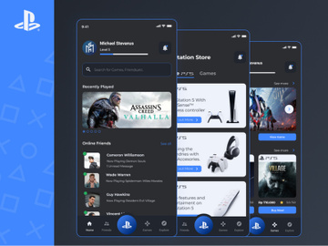 Playstation App Design preview picture