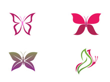 Beauty Butterfly icon design