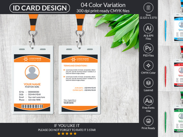 Creative ID Card Design preview picture