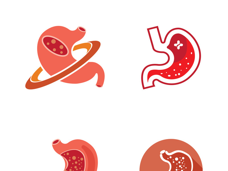 stomach care icon design concept vector illustration