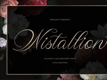 Wistallion | Classic Calligraphy preview picture