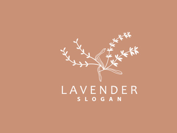 Lavender Logo Elegant Purple Flower preview picture