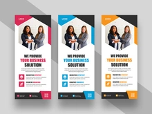 Marketing Agency Roll Up Standee Banner Ver-6