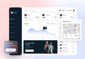 Lionel - Gym Dashboard Saas App