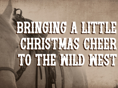 Western Christmas - Bold Slab Serif