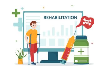 10 Rehabilitation or Physiotherapy Illustration