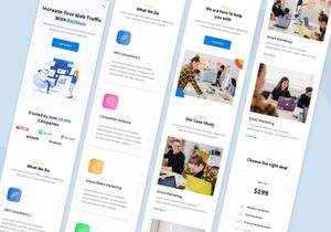 Enlition - SEO/Digital Agency Landing Page