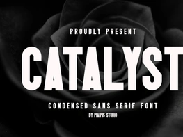 Catalyst - Condensed Sans Serif preview picture
