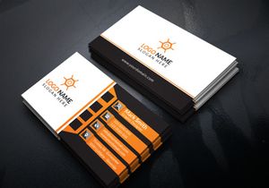 Corporate Business Card Design Template