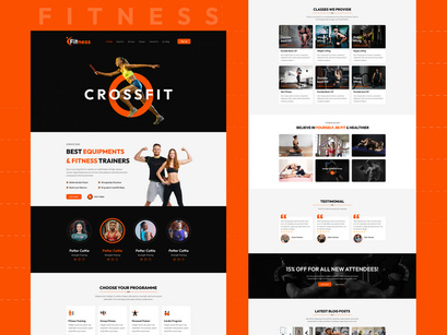 Fitness Website