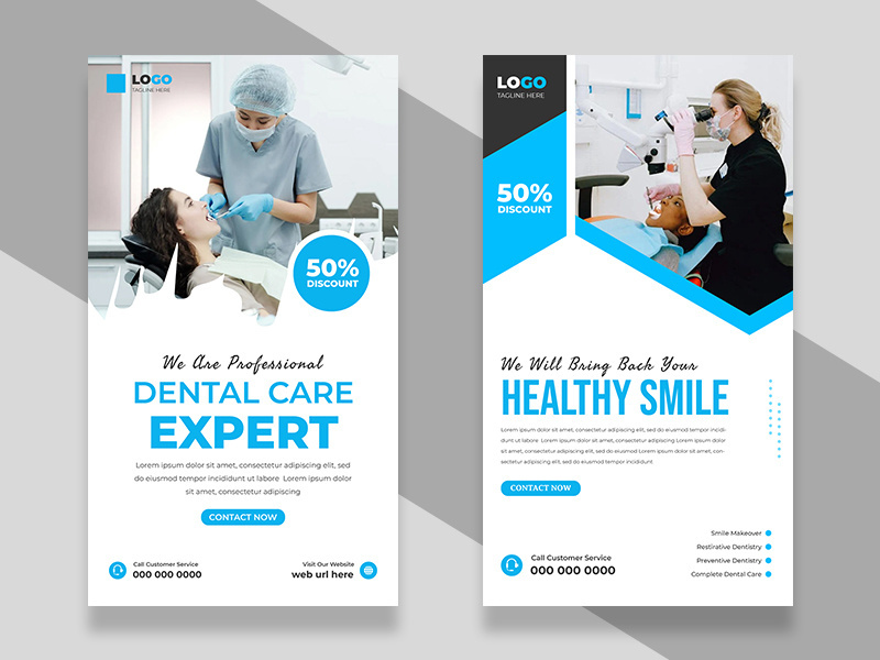 Dental Care Service Instagram Stories Ver-2