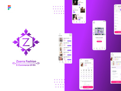 Zaara Fashion E-commerce UI Kit
