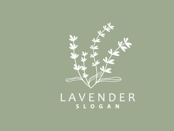 Lavender Logo Elegant Purple Flower preview picture