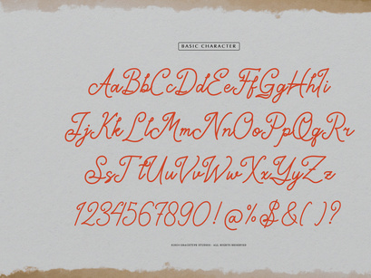Marylona | Monoline Script font