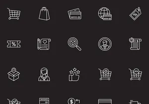 E-Commerce Icon Set V1