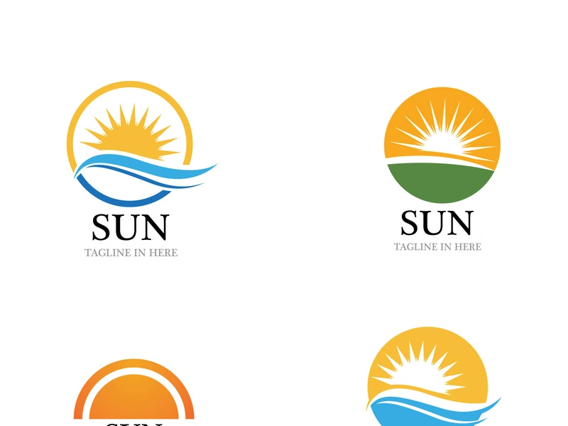 Sun Vector illustration Icon