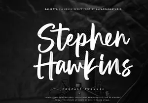 Ralietta - Brush Script Font