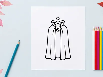 Kain tudung putih minimalis atau jubah yang tergantung di gantungan. Pakaian mewah yang dililitkan untuk desain fashion atau kostum fantasi.