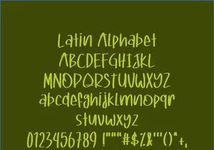 JESSYZZ – Modern Casual Handwritten Font - (OTF-TTF)