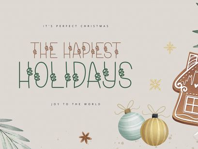 Frosty - Playful Display Font