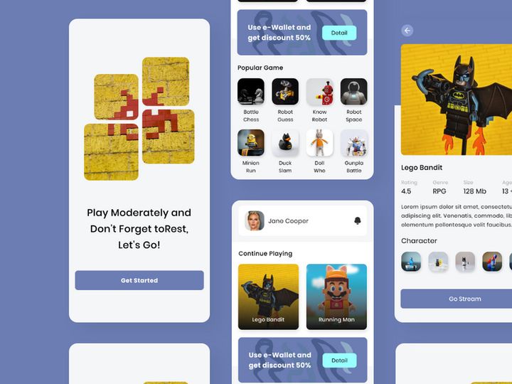 Video Game Mobile App