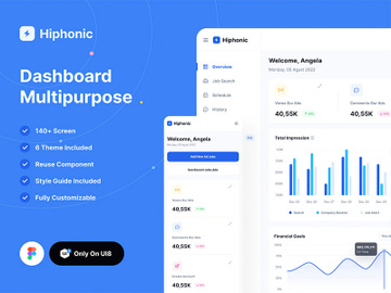 Dashboard Multipurpose UI Kit preview picture