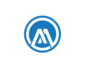 M Letter illustration icon Logo Template preview picture