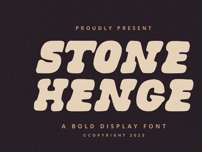 Stonehenge - Display Font