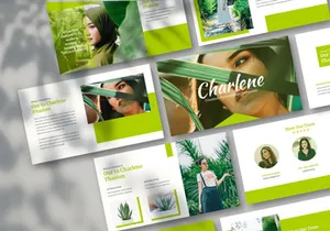 Charlene - Creative google slides Template