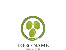 Extra virgin olive oil logo icon design vector illustration