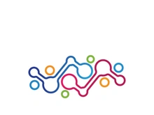 Molecule vector illustration design