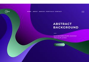 Abstract Background Wave Modern