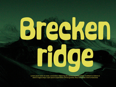 Granite - Bold Display Font