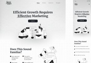 Scale&Craft - Marketing Landing Page