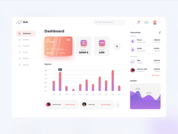 Banking Dashboard preview picture