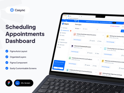 Casync - Scheduling Appointment Dashboard