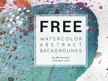 Watercolor Abstract Background preview picture