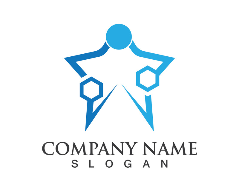 star vector icon illustration design template