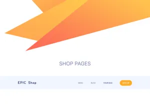 Epic Shop UI Kit