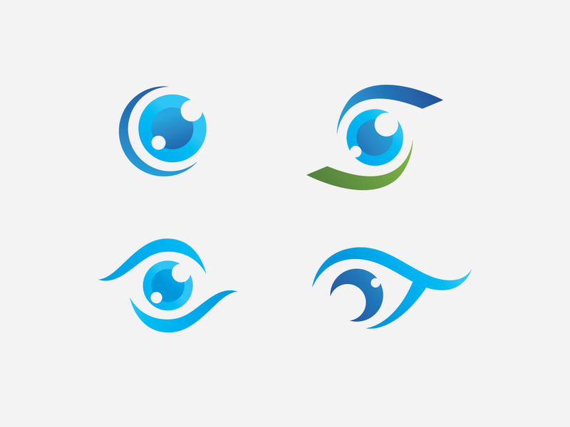 Creative Eye  care Logo Design Template