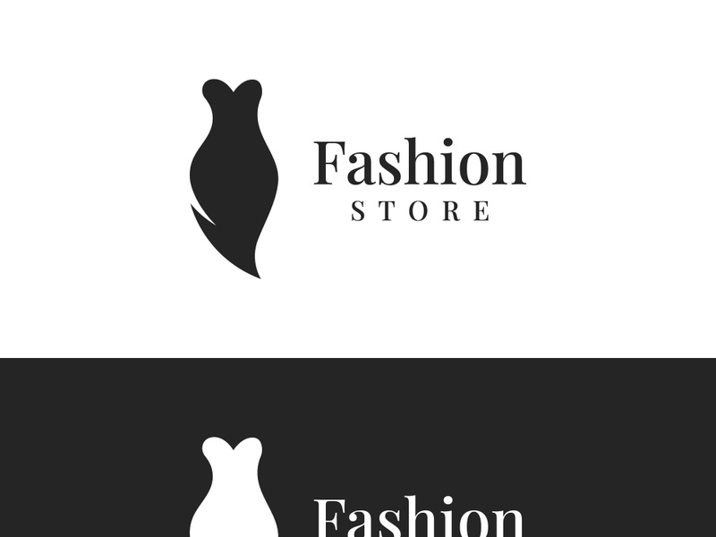Women's clothing logo design.