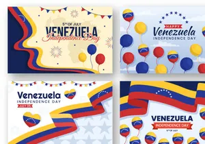 14 Happy Venezuela Independence Day Illustration