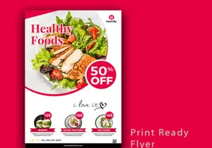Print Ready Food-Flyer